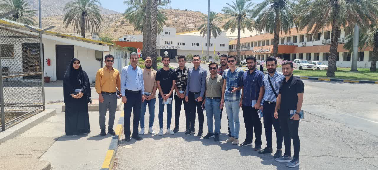 بازدید از پالایش گاز فجر جم